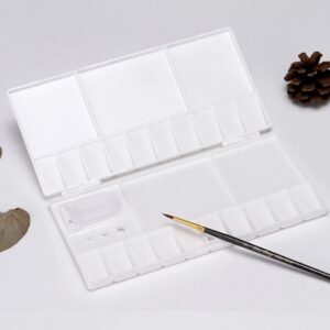 Plastic foldable watercolor 25 mixing grid