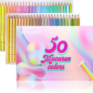 Brutfuner Macaron 50 Pastel Colored Pencils