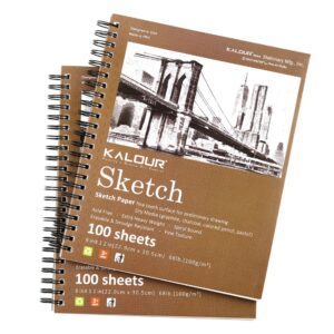 Kalour 9”x12” 100gsm sketch paper pad
