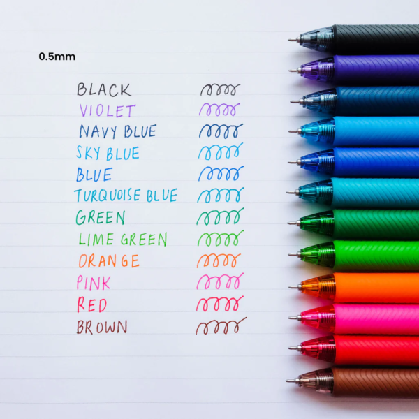 Pentel EnerGel X Gel Ink Roller Pen 0.5 mm - Image 2