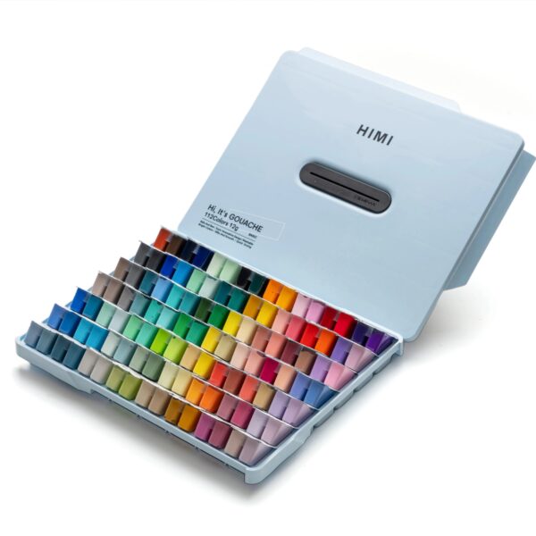 HIMI GOUACHE PAINT SET 12G 112 COLORS