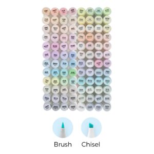 Ohuhu Honolulu 96 Pastel Colors Alcohol Art Markers – Sweetness & Blossoming