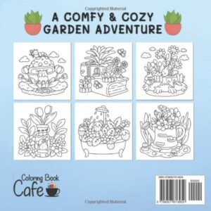 Tiny Gardens Coloring Book