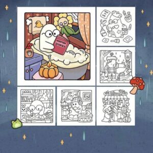 Little Spooky Coloring Book