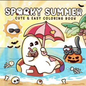 Spooky Summer Coloring Book