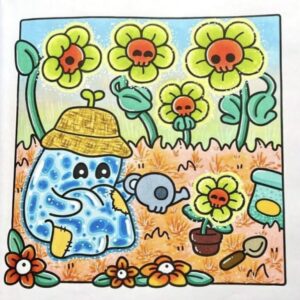 Spooky Summer Coloring Book