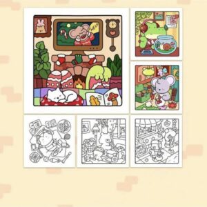 Comfy Days Coloring Book