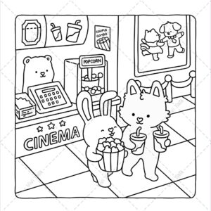 Sweetheart Coloring Book