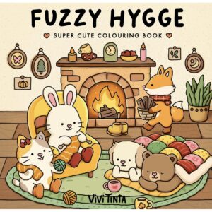 Fuzzy Hygge Coloring Book