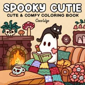 Spooky Cute Coloring Book