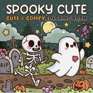 Spooky Cute Coloring Book