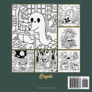 Spooky Cute Coloring Book